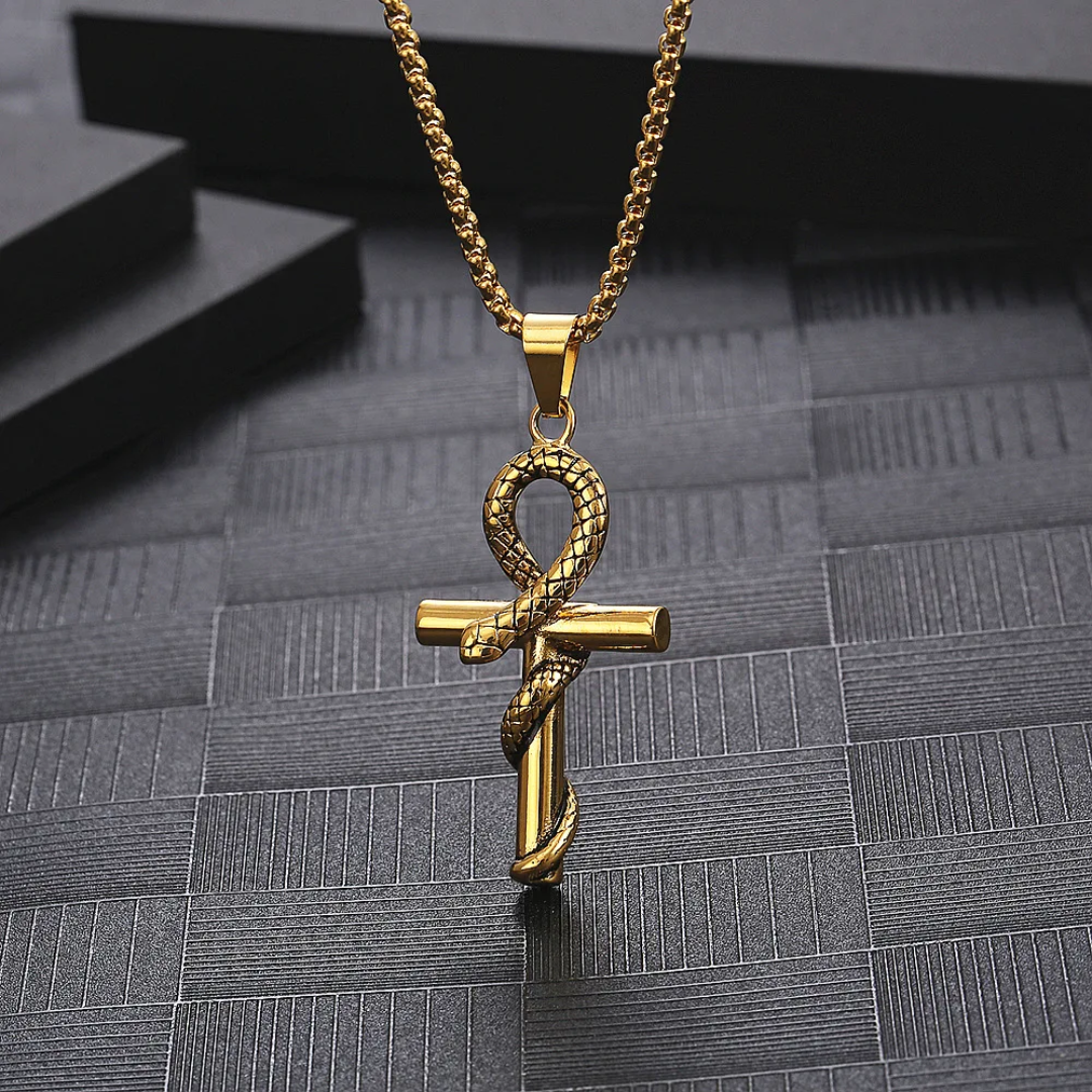Egyptian God Necklace <br>(Steel)