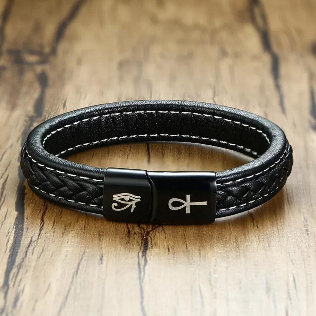 Eye-Ankh Bracelet <br>(Steel)