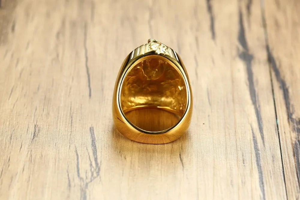Pharaoh Ring <br>(Gold Plated)