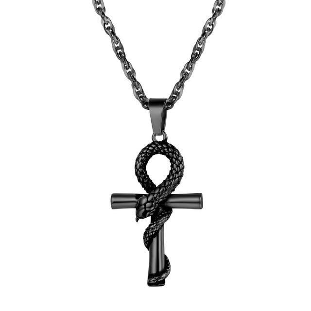 Egyptian Necklace "Apep-ankh" (Steel) | Egyptian History