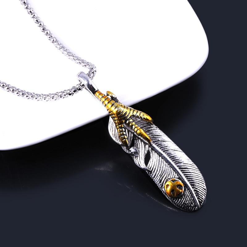 Falcon Feather Necklace | Ancient Egypt