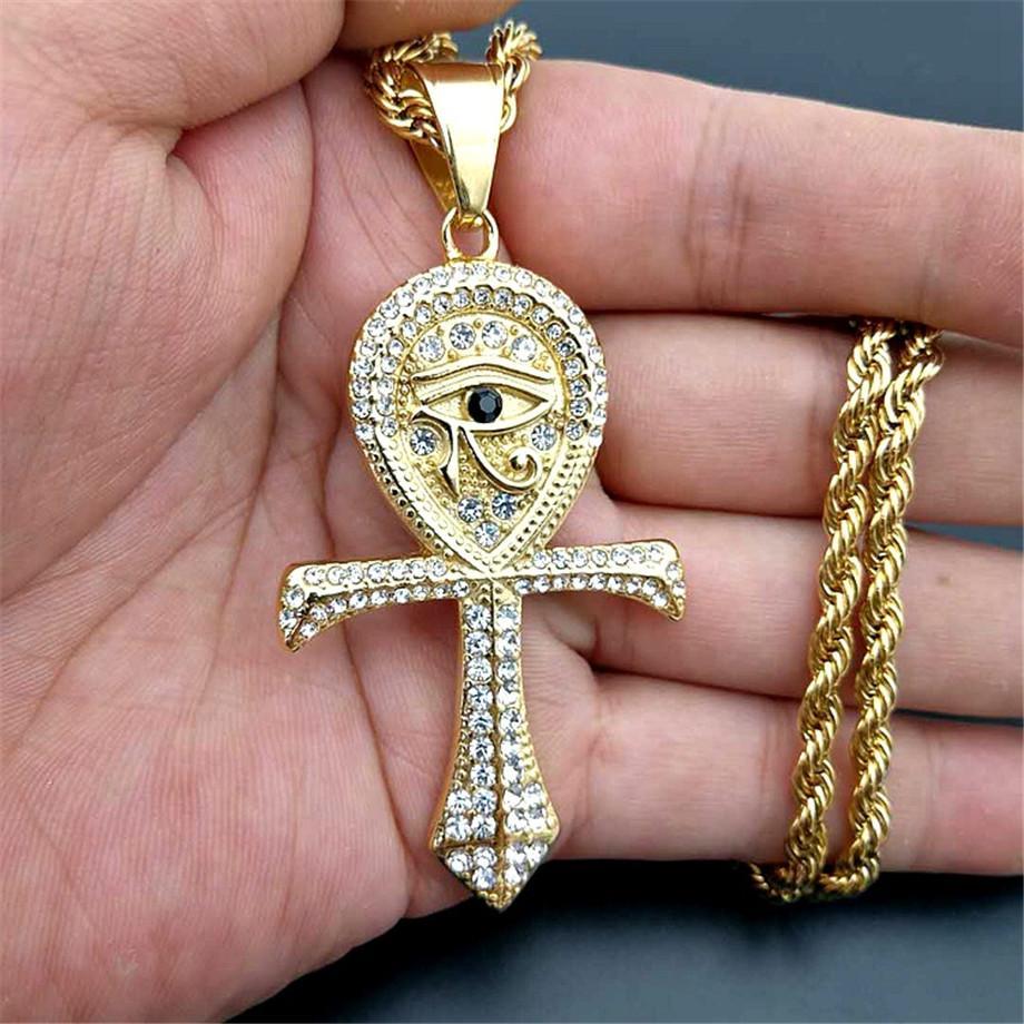 Omniscience Ankh Necklace | Ancient Egypt