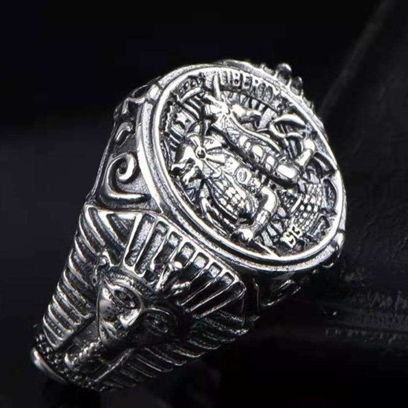 Egyptian Ring Son and Brother of Osiris