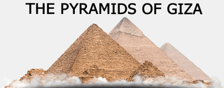 One of the seven marvels of the world: the Great Pyramid