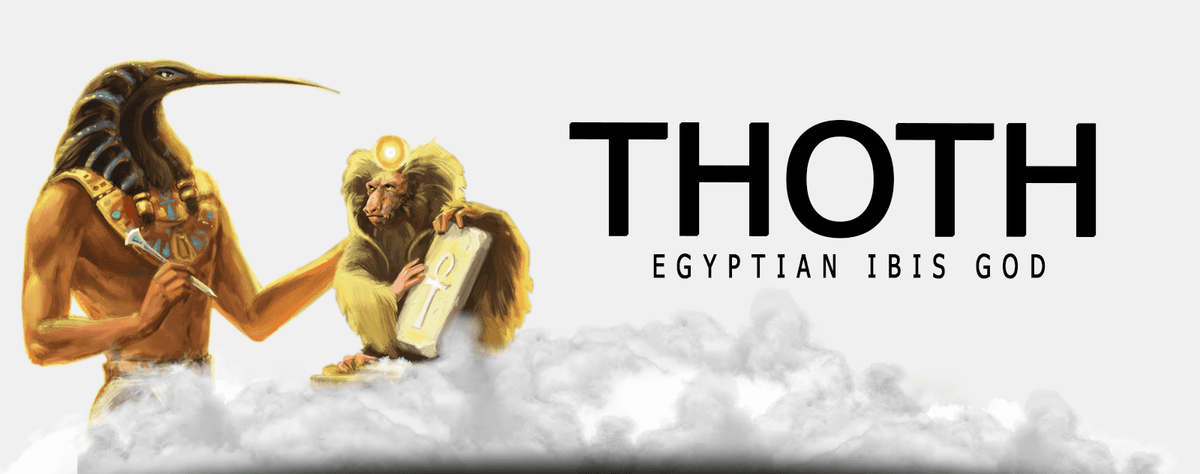 Thoth, the Egyptian Ibis God | Egyptian History