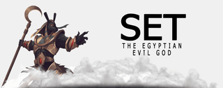 Seth or Set, the black god of Egypt