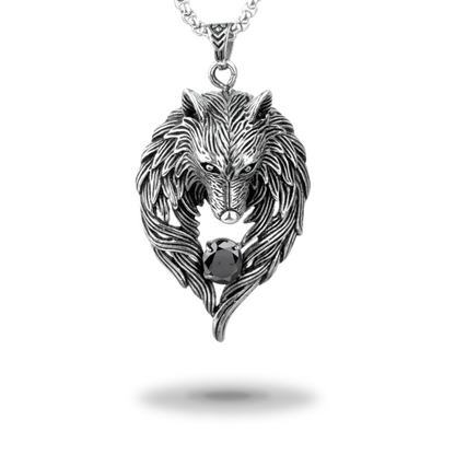 Collier Égyptien <br />Anubis le Sage (Acier)