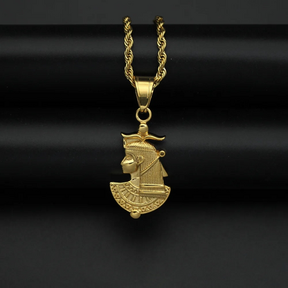 Egyptian Necklace <br />Cleopatra Pendant (Steel)