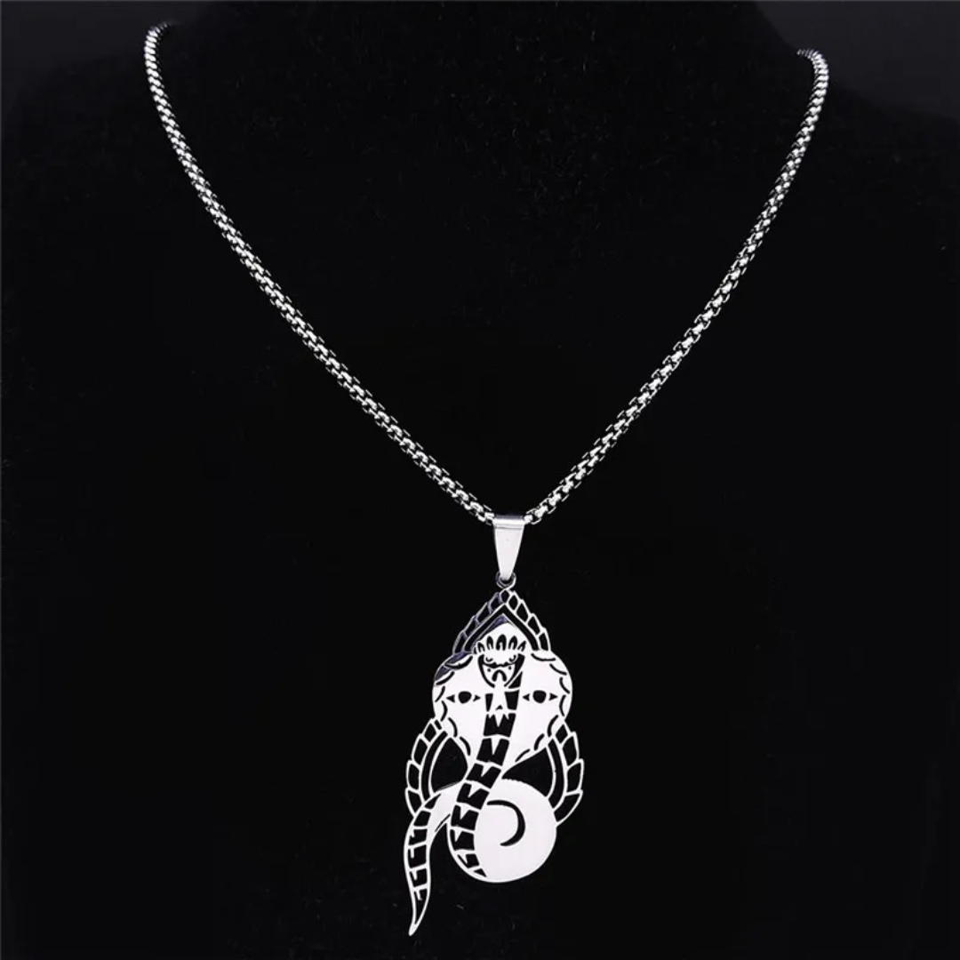 Egyptian Necklace <br />Cobra Chain Necklace (Steel)