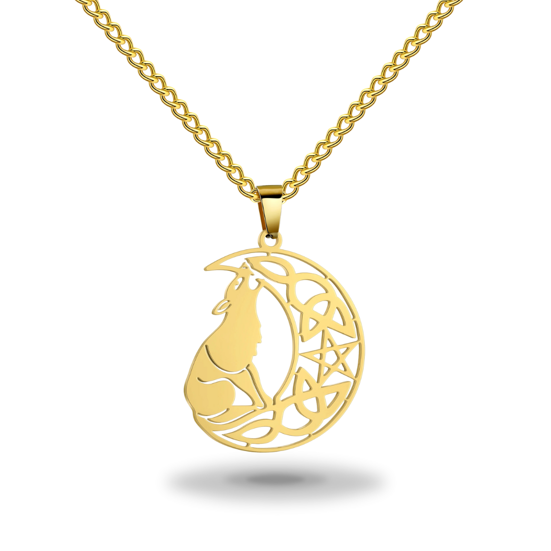 Collier égyptien<br> Demi-Lune (Acier)