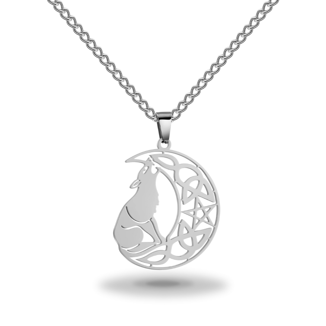 Collier égyptien<br> Demi-Lune (Acier)