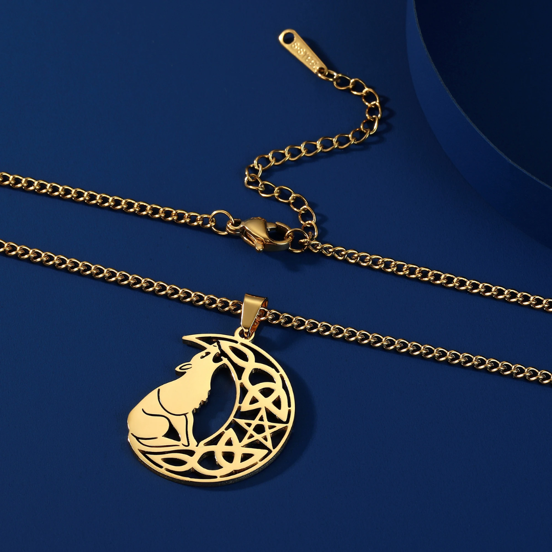 Collier égyptien<br> Demi-Lune (Acier)