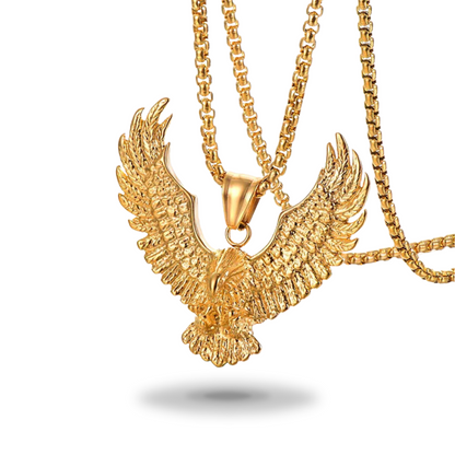 Egyptiskt halsband<br> Hawk (stål)