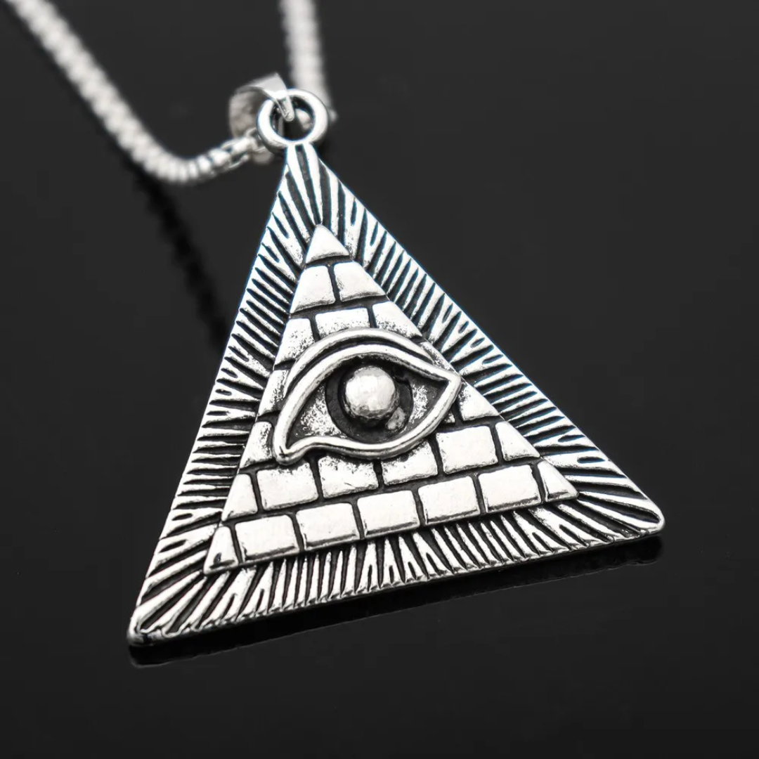 Egyptian Necklace <br />Millennium Pyramid (Steel)