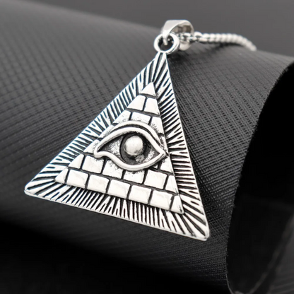 Egyptian Necklace <br />Millennium Pyramid (Steel)