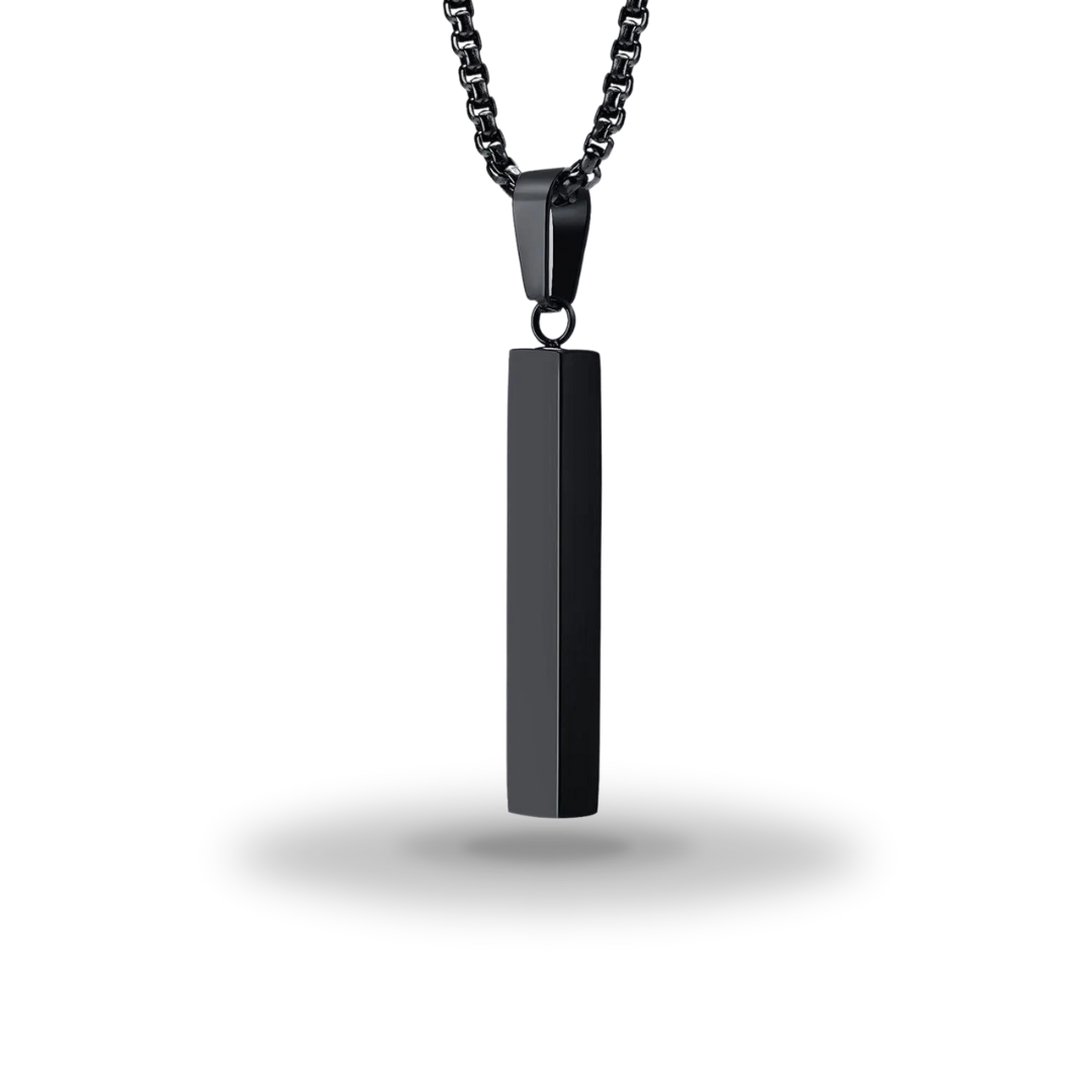 Collier égyptien<br> Suspension verticale Ra's (acier)