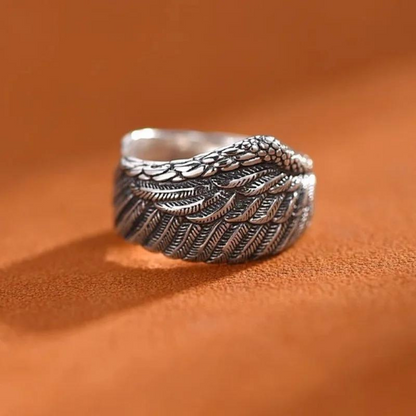 Anillo egipcio<br> Ala (acero)