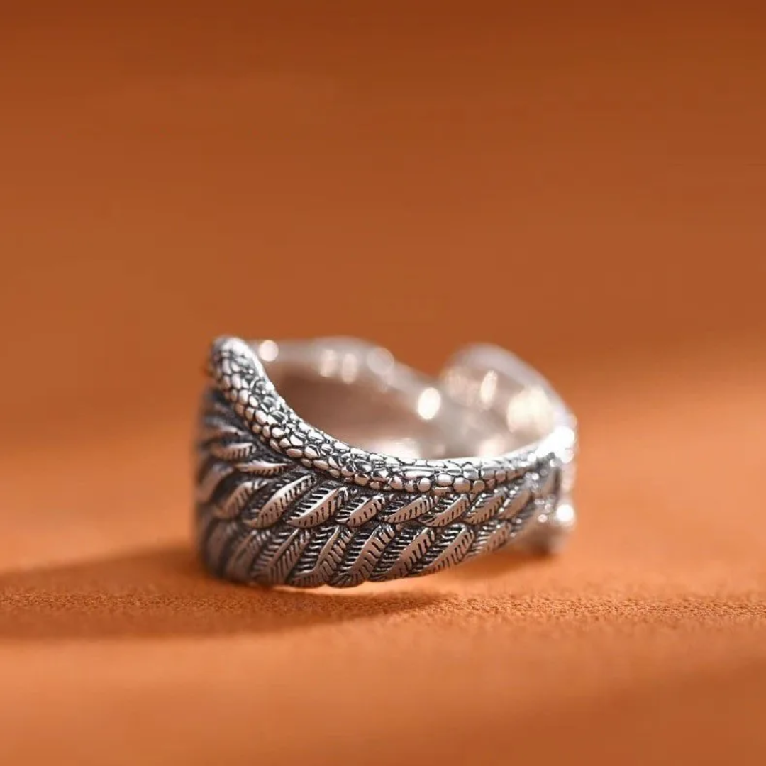 Egyptian Ring <br>Wing (Steel)