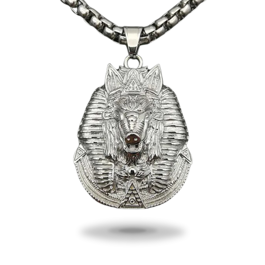 Collier Égyptien <br> Animal-Pharaon (Acier)