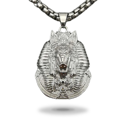 Egyptian Necklace <br />Animal-Pharaoh (Steel)