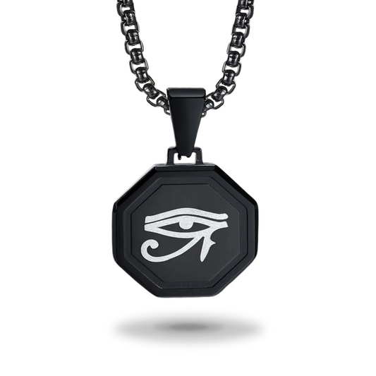 Eye of Ra Pendant<br />(Steel)