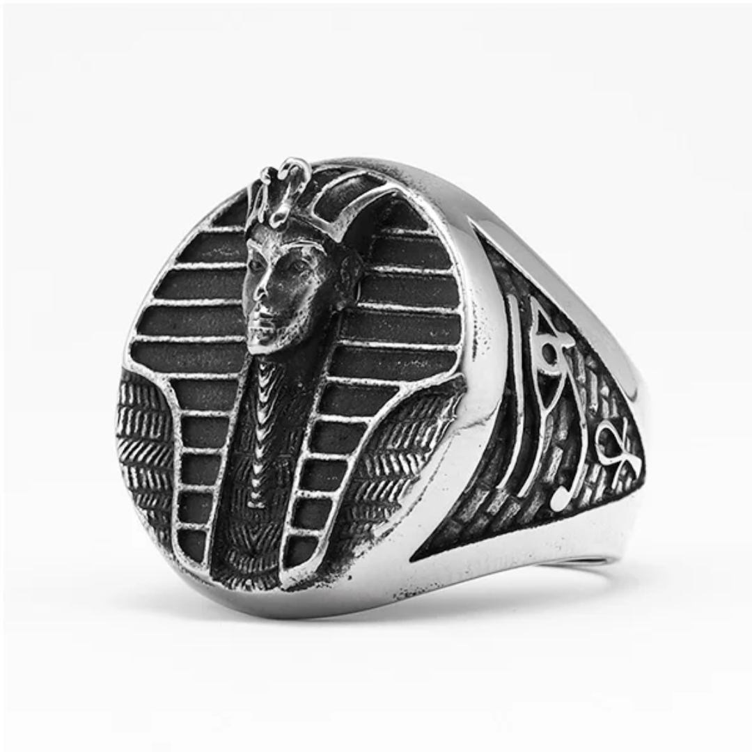 Eiserner Pharao-Ring<br> (Stahl)