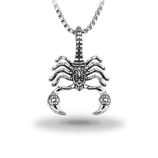 Collier de bijoux Scorpion<br> (Acier)