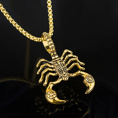 Scorpion Jewelry Necklace <br />(Steel)