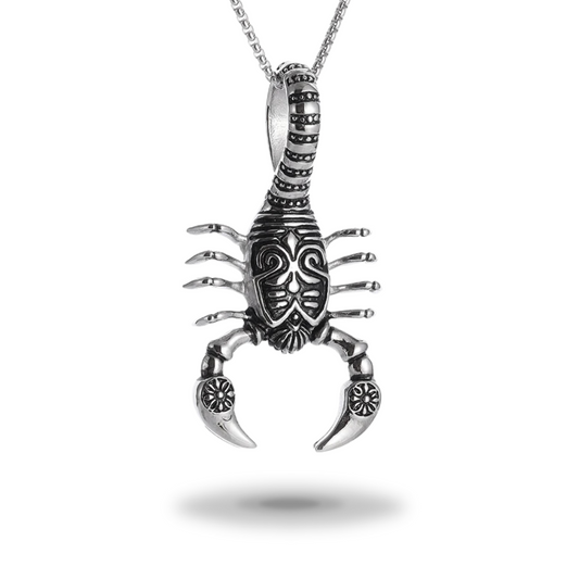 Collier Scorpion Homme<br> (Acier)