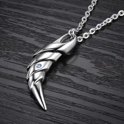 Silver Fang Necklace