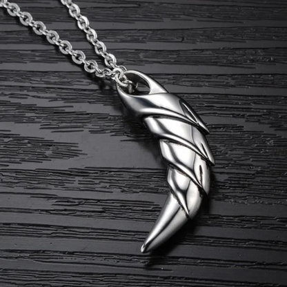 Silver Fang Necklace