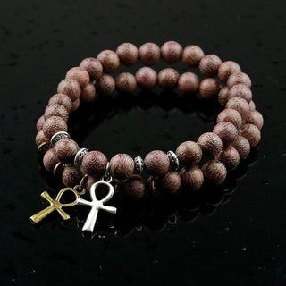 Egyptian wood bracelet 