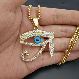 Eye Medallion Necklace | Ancient Egypt