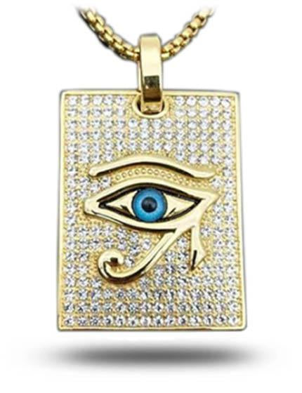 Eye Trap Card Necklace | Ancient Egypt