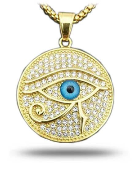 Eye Medallion Necklace | Ancient Egypt