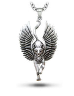 Egyptian necklace Goddess Bastet (Steel) | Ancient Egypt