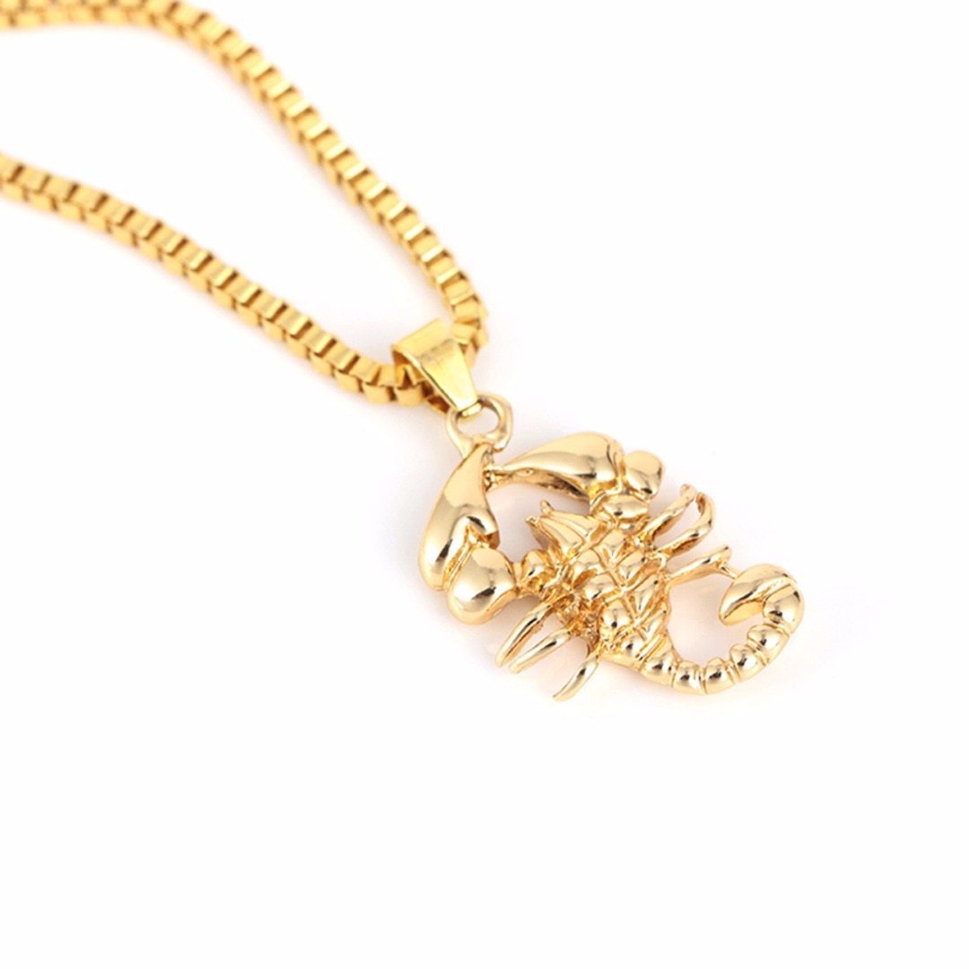 Scorpion Necklace White Gold | Egyptian History