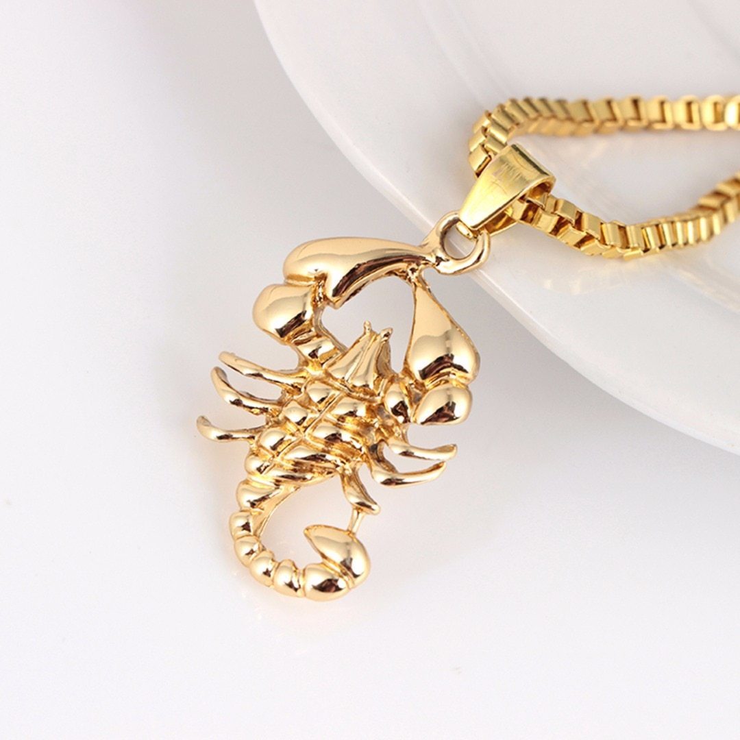 Scorpion Necklace White Gold | Egyptian History