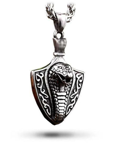 Egyptian necklace Uræus Fier (Silver) | Ancient Egypt
