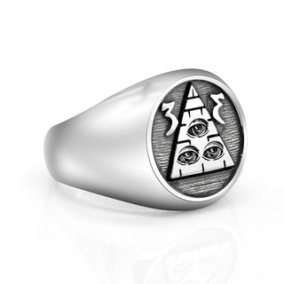 Illuminati Mysterious Eye Ring